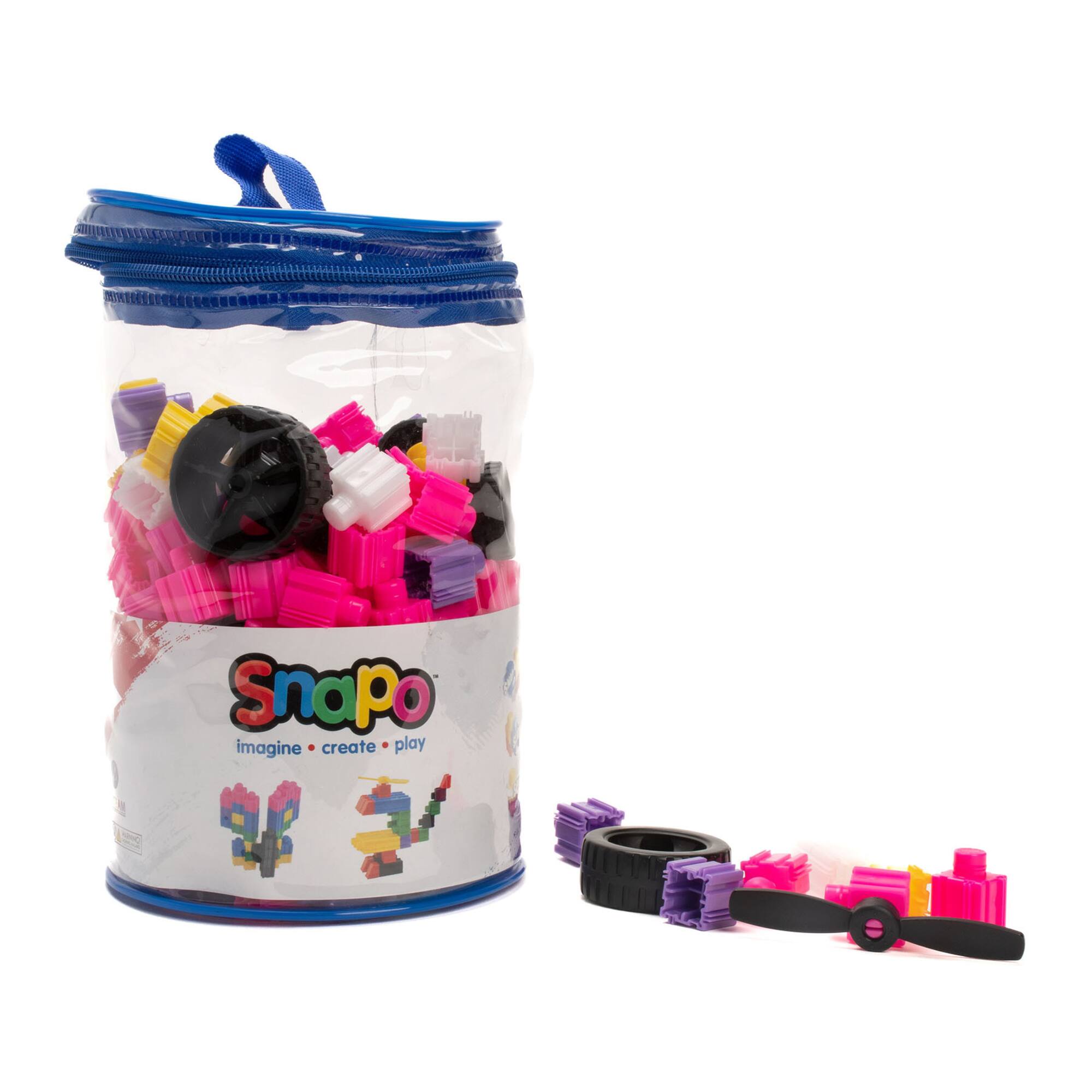 Snapo™ Jr. Assorted Building Blocks Advanced Builder Kit, 200pc.